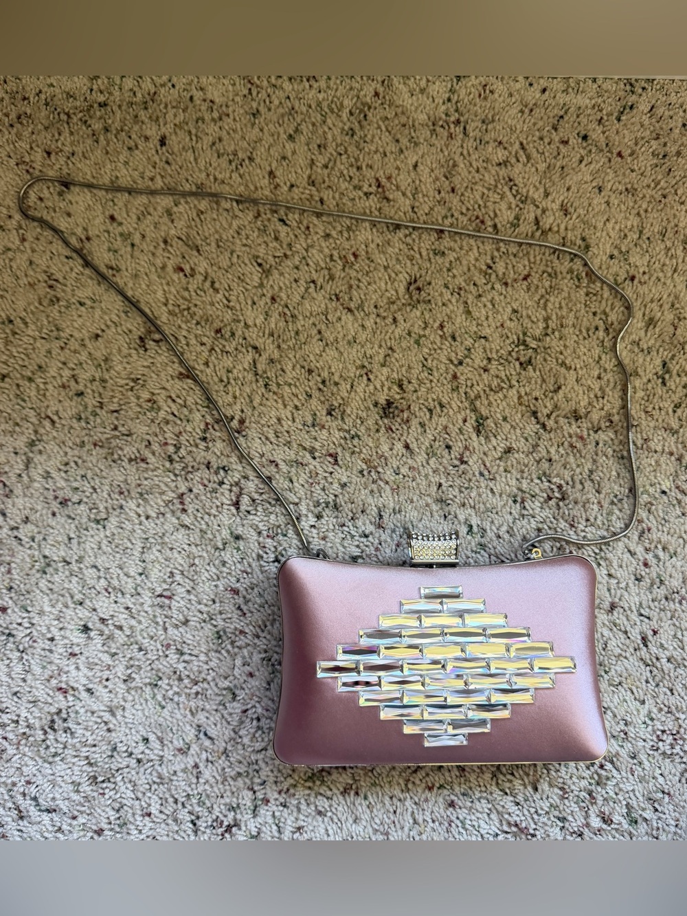 Badgley Mischka Blush Clutch - Picture 6 of 7